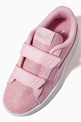 Puma pink glitter sneakers online