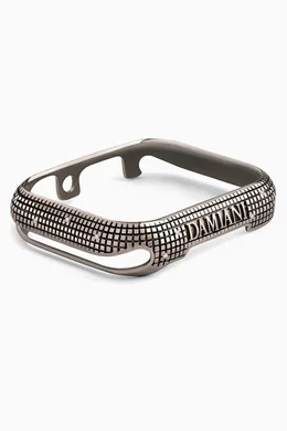 Buy Damiani Black Metropolitan Apple Watch™ Cover with Diamonds in
