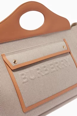 Burberry canvas pocket bag top