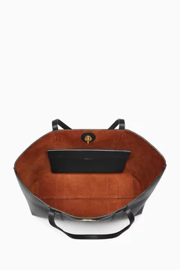 Mulberry bayswater tote black on sale