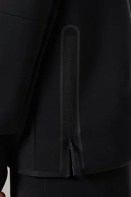 Buy Nike Black Sportswear Tech Fleece Top in Cotton For Men Online Ounass UAE