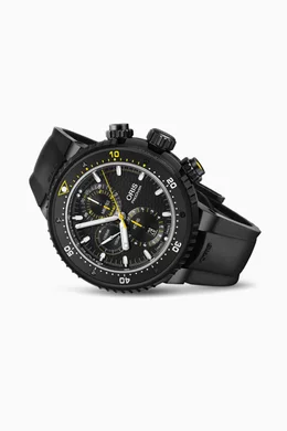 Buy Oris Black ProDiver Dive Control Automatic Chronograph Watch 51mm For Men Online Ounass UAE