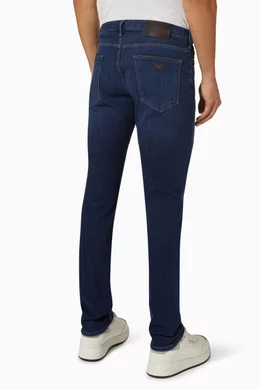 Emporio armani j06 slim fit jeans navy clearance
