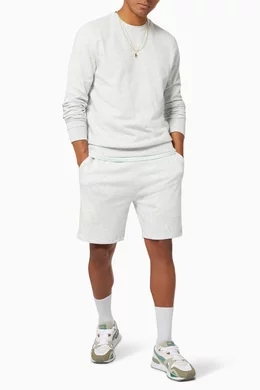 Mens slim fit sweat shorts best sale