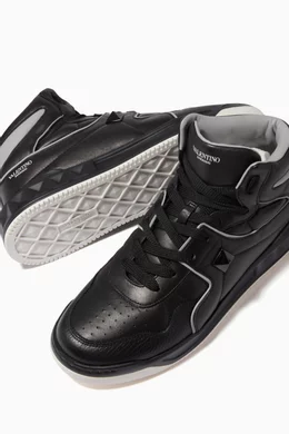 Buy Valentino Garavani Black Valentino Garavani Roman Stud High