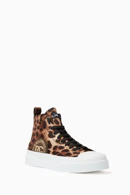 Dolce & gabbana leopard sneakers top