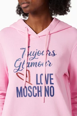 Love moschino sweatshirt dress online