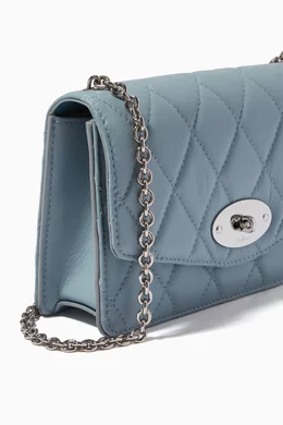 Buy Mulberry Blue Small Darley in Quilted Shiny Calf Leather For Women Online Ounass UAE