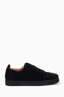 Suede spiked louboutin discount