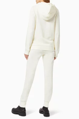 Buy Love Moschino White St Love Tracksuit in Cotton Jersey For Women Online Ounass UAE