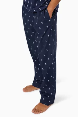 Pyjama ralph lauren bleu outlet
