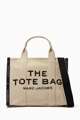Buy Marc Jacobs Neutral Small Traveler Tote Bag in Jacquard Canvas For Women Online Ounass UAE