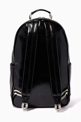 Buy Fred Perry Black Classic Backpack in High shine PU For Men Online Ounass UAE