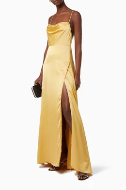 Fame and partners yellow dress shop