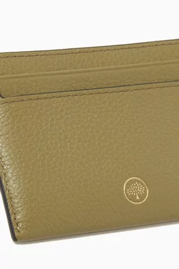 Buy Mulberry Green Card Holder in Small Classic Grain Leather For Women Online Ounass UAE