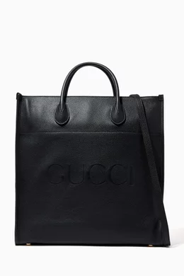 Large black gucci tote top