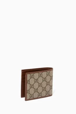 Buy Gucci Neutral Wallet in GG Supreme Canvas For Men Online Ounass UAE