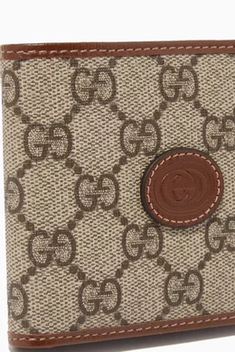 Gucci supreme wallet mens 2025