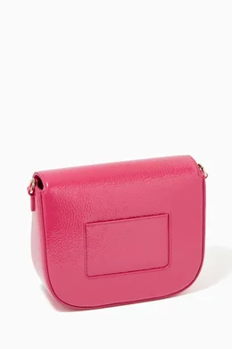Buy Mulberry Pink Small Darley Satchel Bag in Spongy Patent Leather For Women Online Ounass UAE