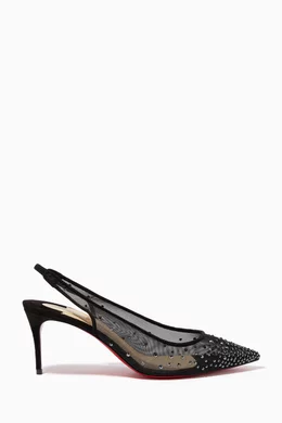 Christian louboutin follies strass black hotsell
