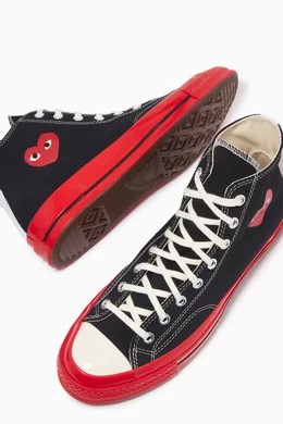 Buy Comme des Garçons PLAY Black x Converse CT70 High Top