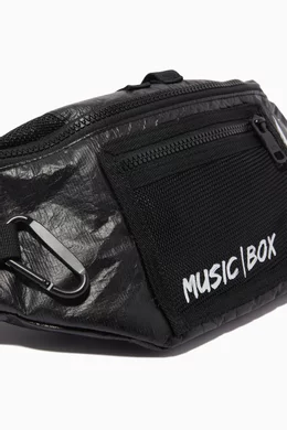 Buy Armani Exchange Black AX Beats Music Box Belt Bag For Men 