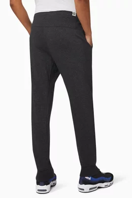 Buy Nike Black Sportswear Revival Jogger Pants in Fleece For Men Online Ounass UAE