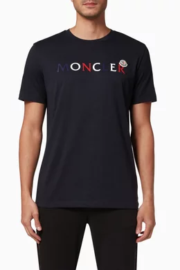 Moncler tricolour t shirt hot sale