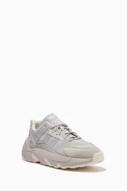 Buy adidas Grey ZX 22 Boost Sneakers in Recycled Materials For Men