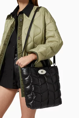 Buy Mulberry Black Big Softie Crossbody Bag in Leather For Women Online Ounass UAE