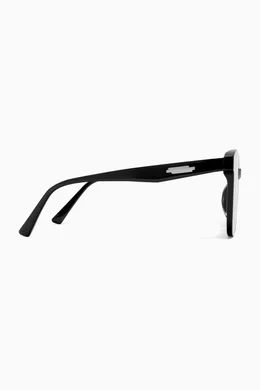 Buy Gentle Monster Black Jackie 01 Sunglasses For UNISEX Online