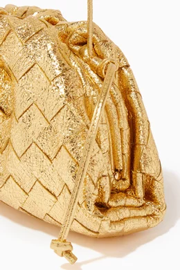 Bottega gold pouch outlet