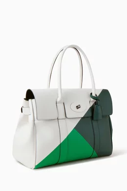 Buy Mulberry Multicolour Bayswater Colour block Shoulder Bag in Silky Calf Leather For Women Online Ounass UAE