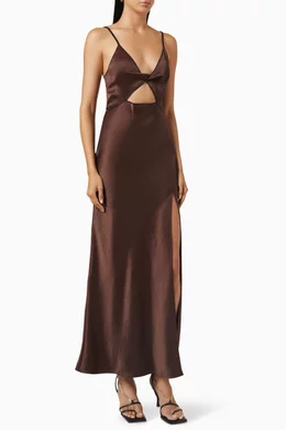chinese dress ladies Hazel Twist Maxi Dress  Eastend Wardrobe