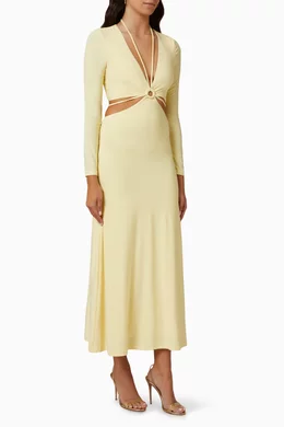 Mossman yellow dress store