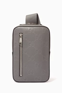 Gucci sling bag leather hot sale