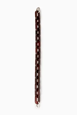 Buy Mulberry Burgundy Shoulder Strap in Tortoiseshell Acetate For Women Online Ounass UAE