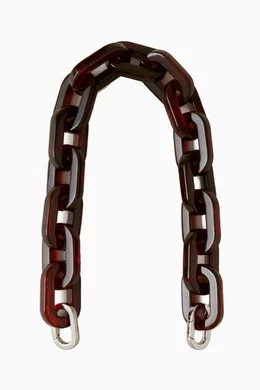 Buy Mulberry Burgundy Shoulder Strap in Tortoiseshell Acetate For Women Online Ounass UAE