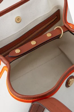Buy Mulberry Multicolour Small Tote Bag in Canvas Leather For Women Online Ounass UAE