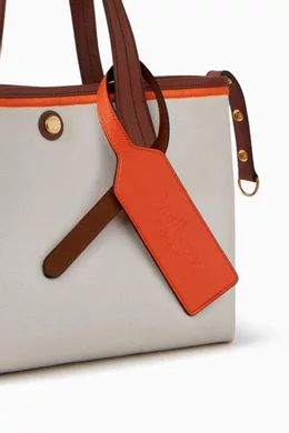 Buy Mulberry Multicolour Small Tote Bag in Canvas Leather For Women Online Ounass UAE