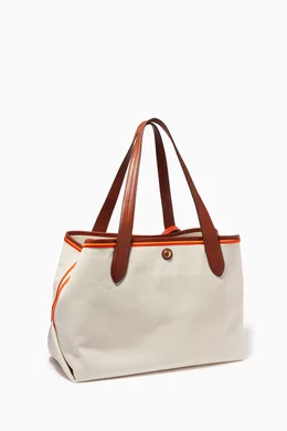 Buy Mulberry Multicolour Tote Bag in Canvas Leather For Women Online Ounass UAE