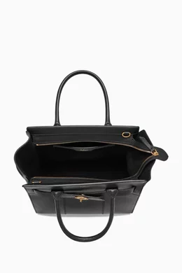 Buy Mulberry Black Small Zip Bayswater Bag in Small Classic Leather For Women Online Ounass UAE