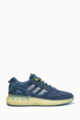 あんず Buy adidas Blue ZX 5K BOOST Sneakers in Suede & Mesh For Men