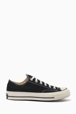 Buy Converse Black Chuck 70 Low top Sneakers in Canvas For Women Online Ounass UAE