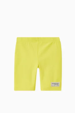 Yellow spandex shorts outlet