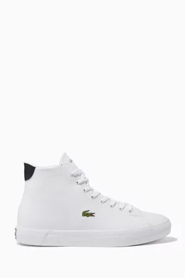 Lacoste white high tops clearance