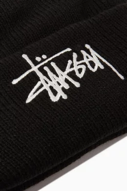Stussy beanie black outlet