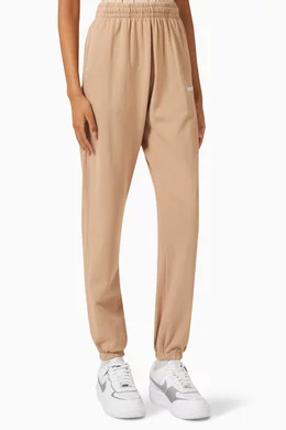 Buy Talentless Brown Oversized Sweatpants in Cotton Fleece For Women Online Ounass UAE