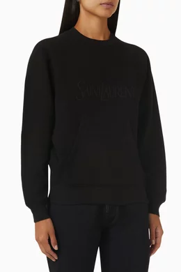 Ysl women's sweatshirt discount
