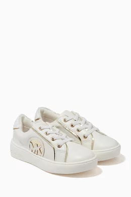 【Michael Kors】Poppy Two-Tone Faux 大人な レザー スニーカー Michael Kors Poppy Two-Tone Faux Leather Sneaker | Square One